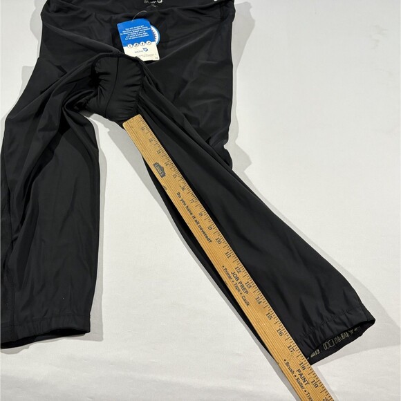 BALEAF Mens Black UV Block Nylon Stretch Cycling Gel Padded Bike Pants Sz XL NWT - Picture 5 of 12